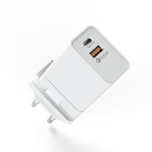 PowerPort Heart 18W USB A+C Power Wall  Quick Charger